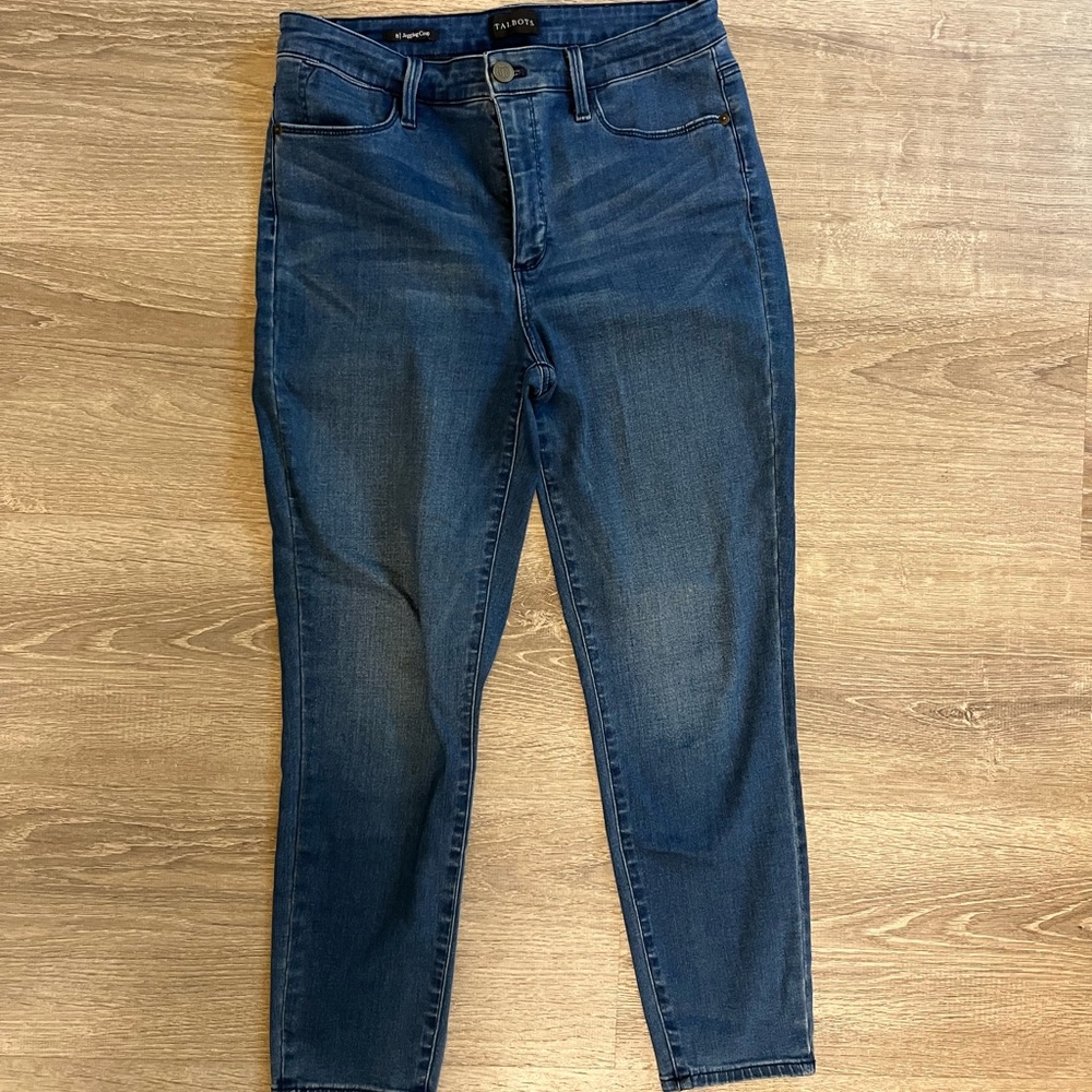 Talbots Deep Blue Skinny Jeans